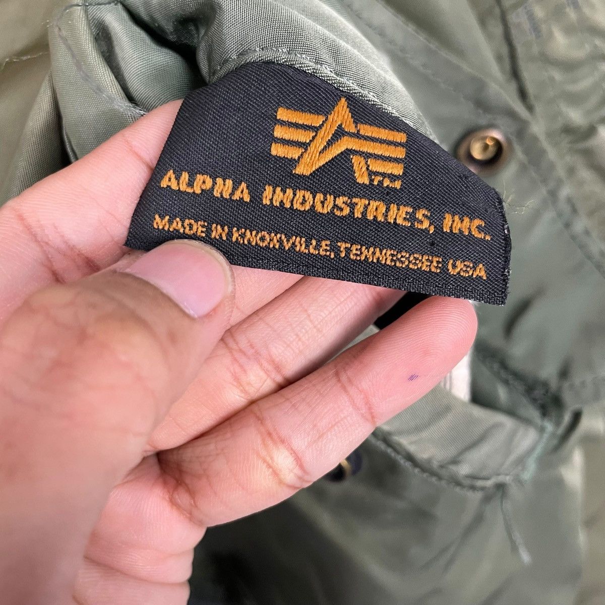 Alpha Industries Vintage 70S Alpha Industries USAF L-2B Flight Jacket Size US L / EU 52-54 / 3 - 16 Thumbnail
