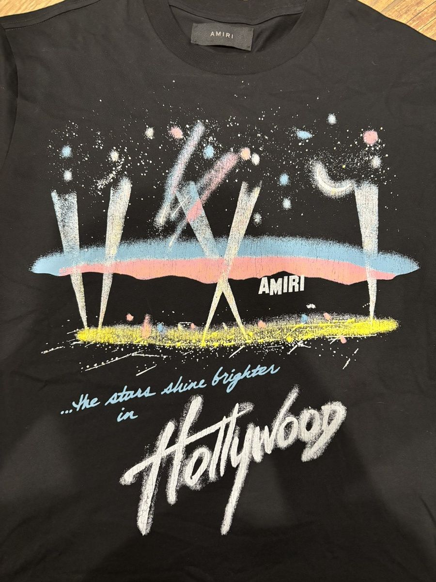 Amiri Amiri Hollywood Lights Tee Size US XL / EU 56 / 4 - 2 Thumbnail