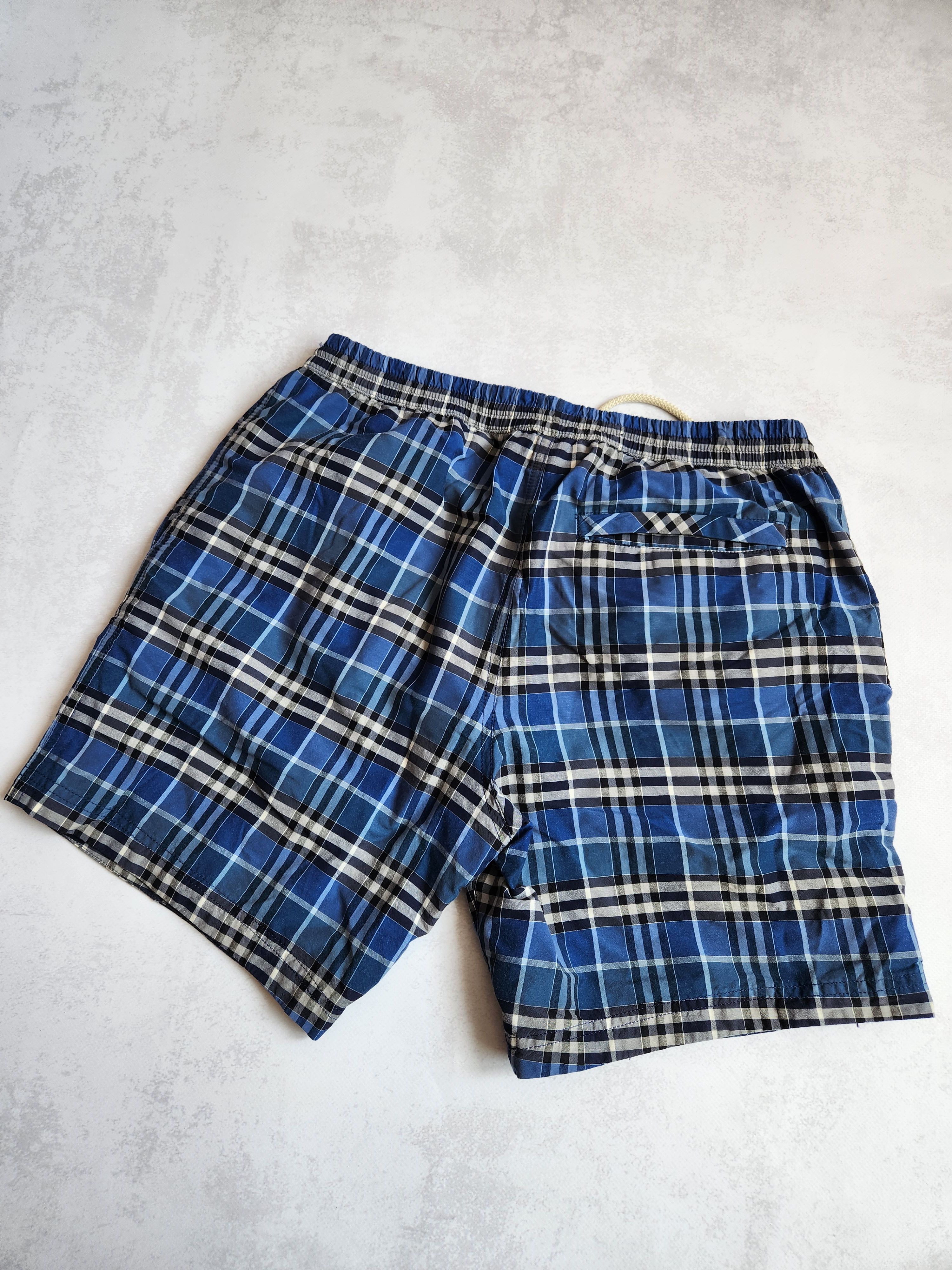 Burberry Burberry brit blue nova check shorts Size US 30 / EU 46 - 5 Thumbnail