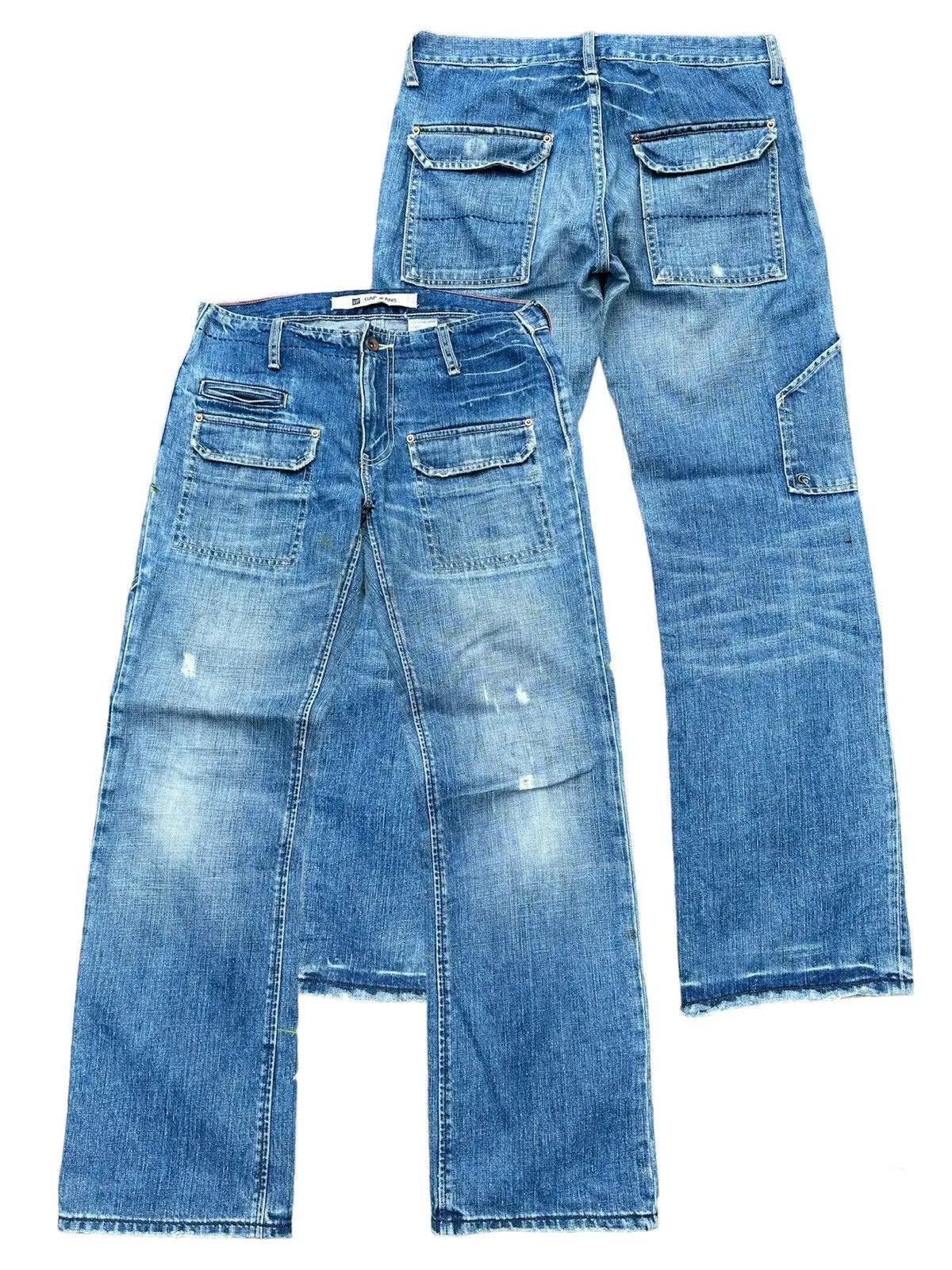 In The Attic STEALS!! GAP Jeans Vintage Work Wear VERY RARE Denim Pants Size US 29 - 1 Thumbnail