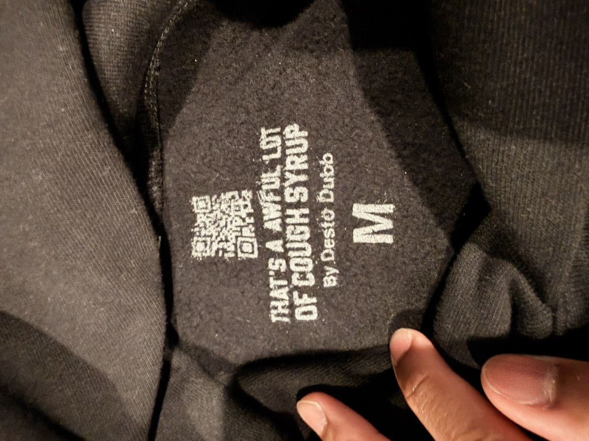 Awful Lot of Cough Syrup BAT WING HOODIE - $300 (OG Price) Medium Men Size US M / EU 48-50 / 2 - 5 Thumbnail