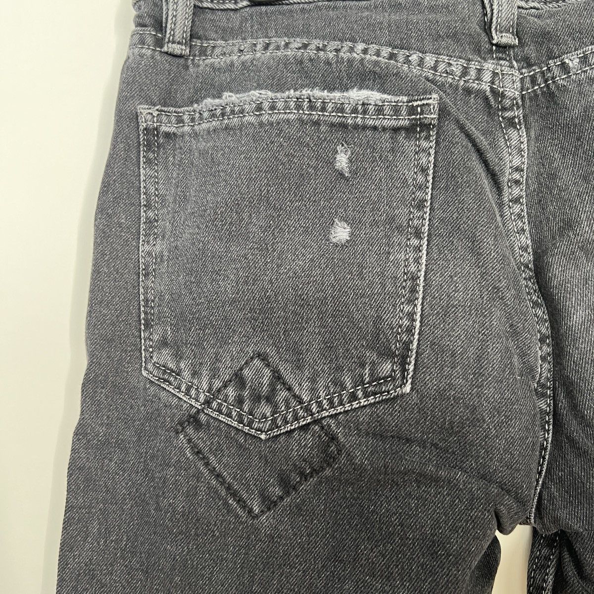 Bdg BDG Dad Jean Black Patchwork Denim Jeans Size US 29 - 8 Thumbnail