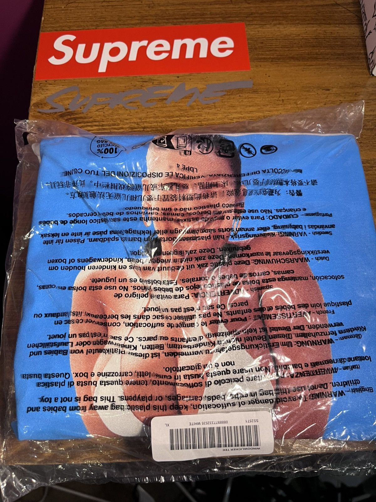 Supreme Supreme x aphex twin windowlicker tee Size US XL / EU 56 / 4 - 1 Thumbnail