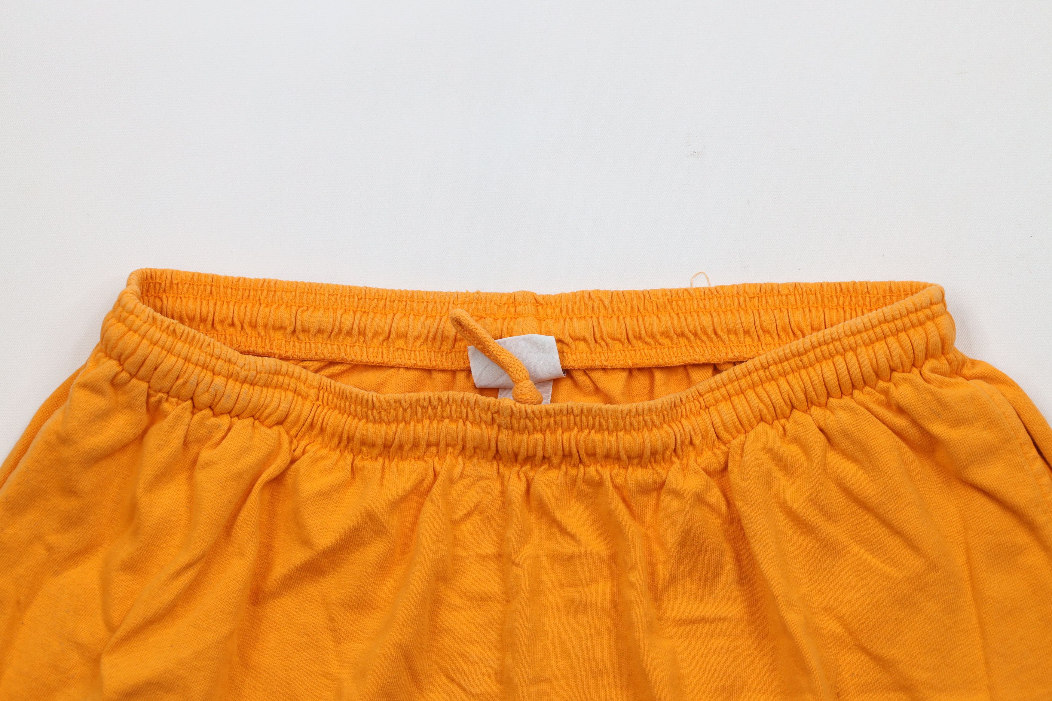 Vintage Vintage 90s Streetwear Cotton Above Knee Shorts Orange USA Size US 34 / EU 50 - 2 Thumbnail