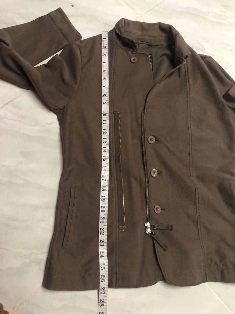 Marithe + Francois Girbaud Archive🔥Marithe Francois Girboud Zipper Coat Jacket Size US M / EU 48-50 / 2 - 22 Thumbnail