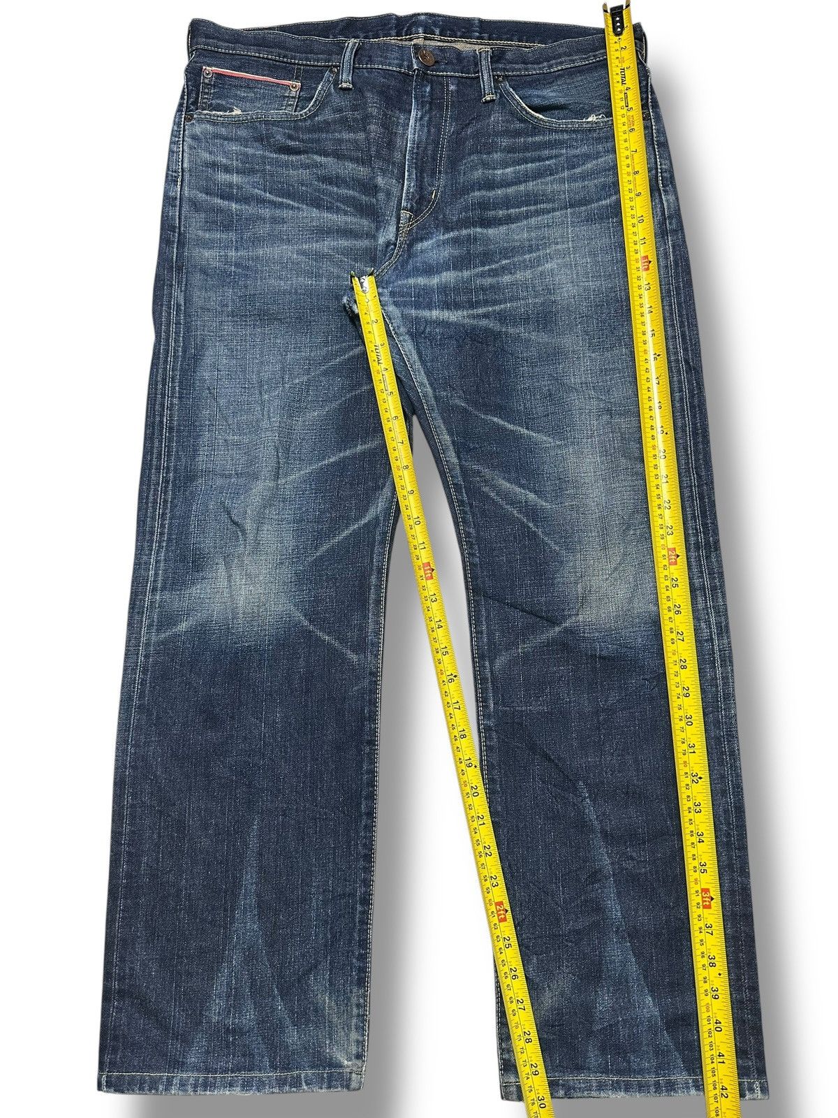 Edwin Edwin 505Z Vtg Selvage Denim Japan Jeans Straight and Faded Size US 32 / EU 48 - 20 Thumbnail