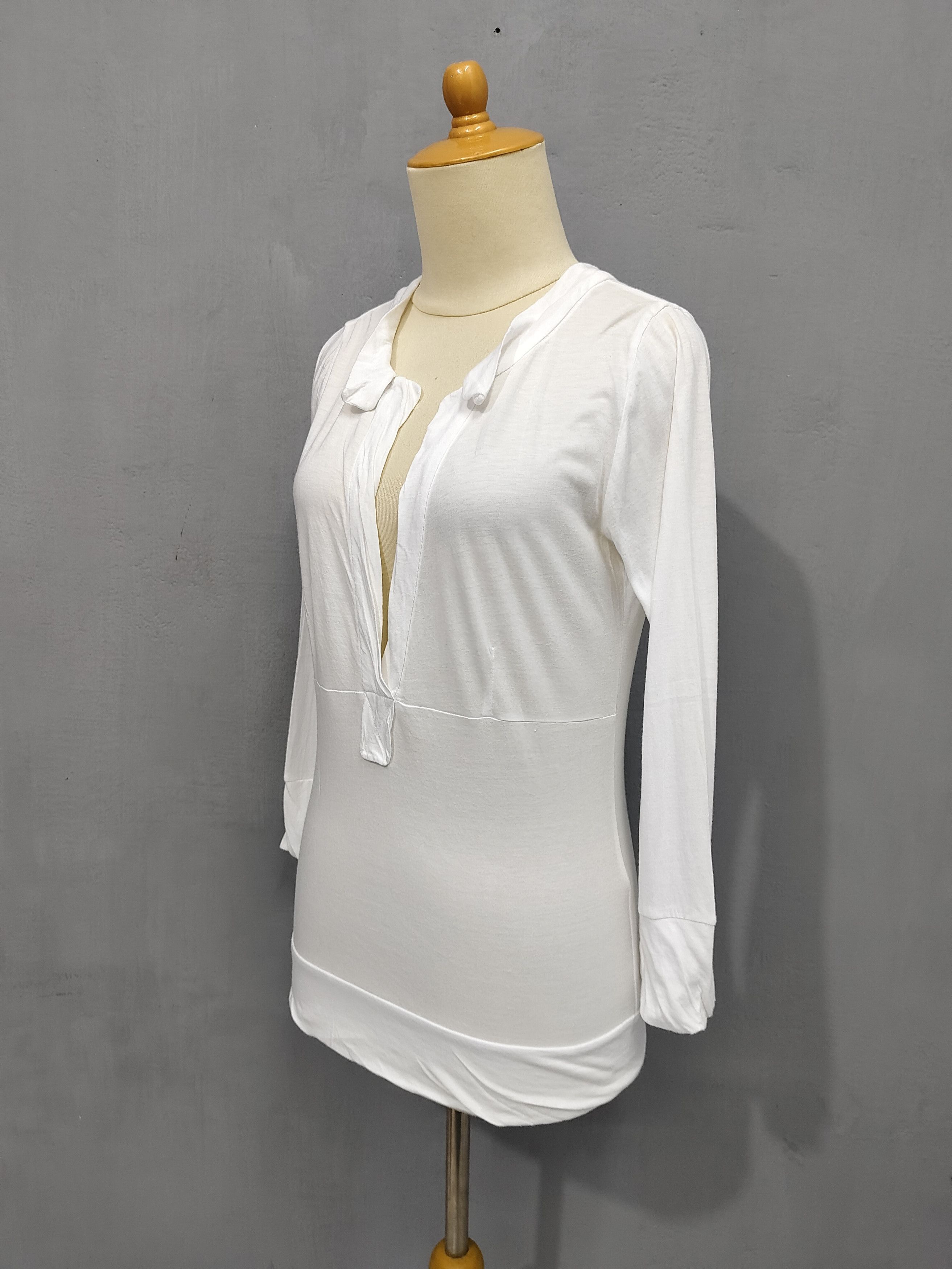 Japanese Brand 00s LIMINI mi ha piaciuto🇯🇵 Minimalist Feminine Mode Clean Size M / US 6-8 / IT 42-44 - 3 Thumbnail