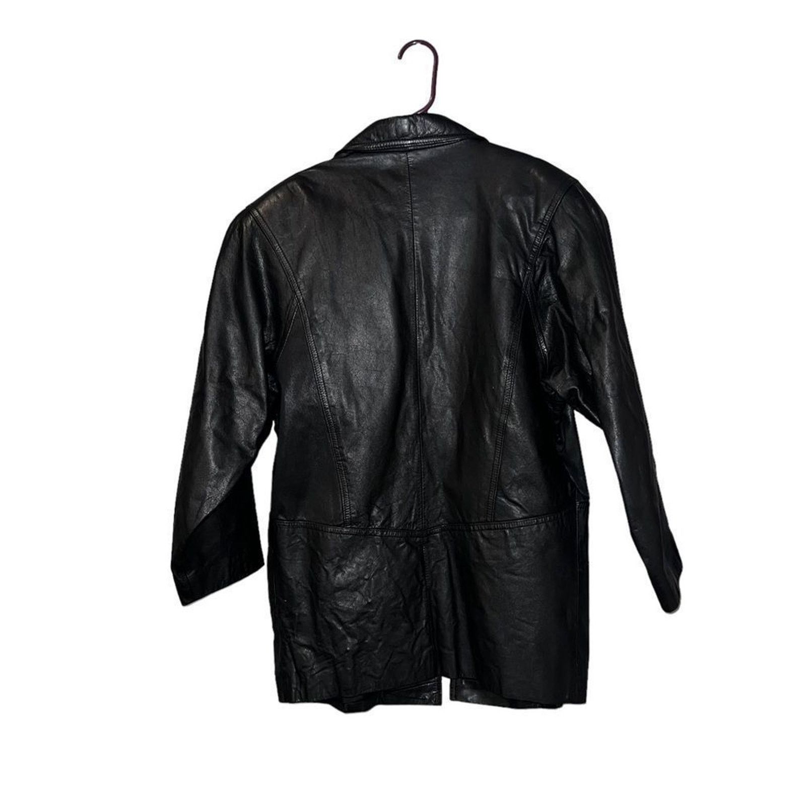 Adler Adler Sovereign Blazer Jacket Mens Small Black Button Front Size US S / EU 44-46 / 1 - 6 Thumbnail