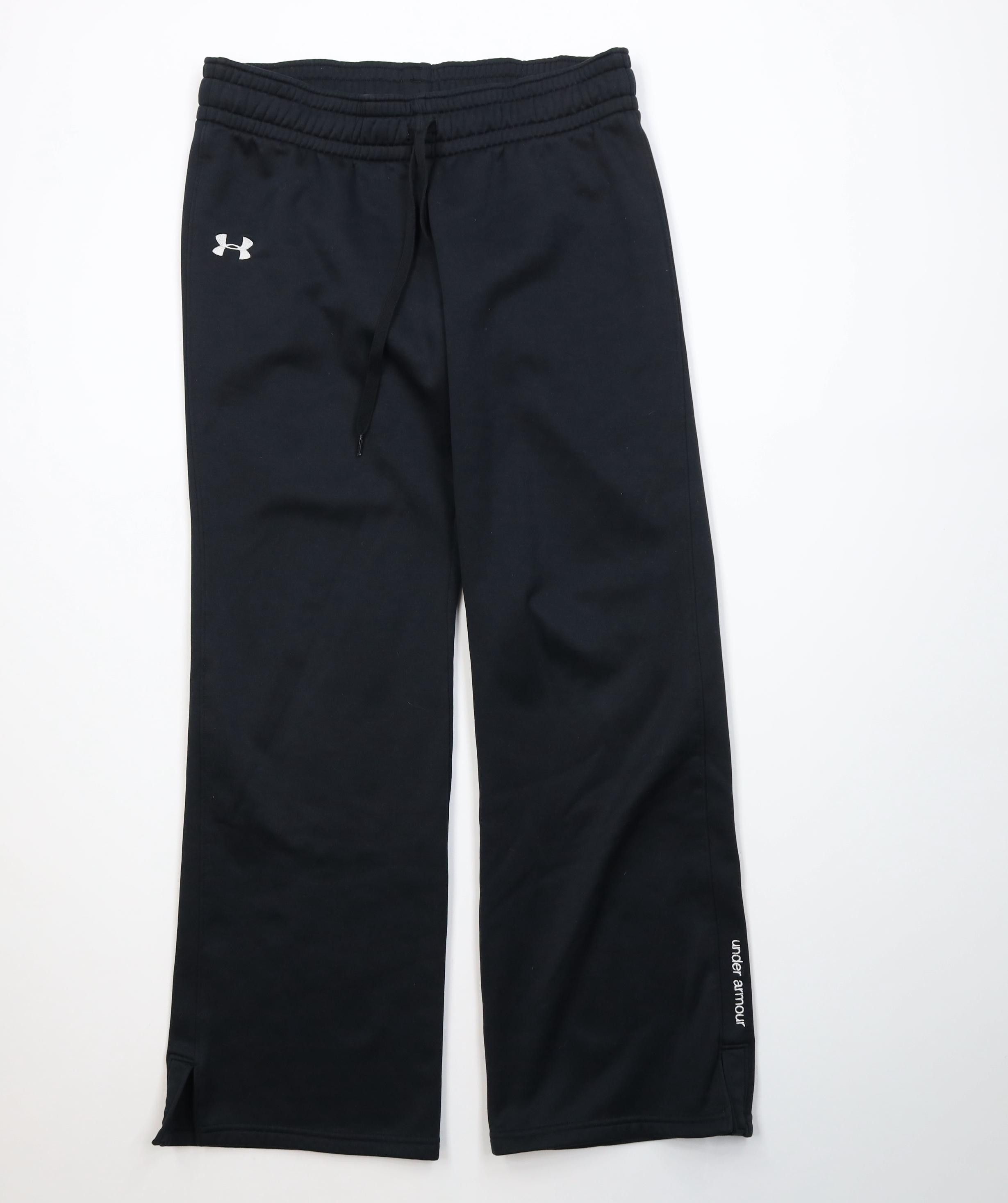 Under Armour Vintage Y2K Under Armour Fitted Flared Wide Leg Sweatpants Size 30" / US 8 / IT 44 - 1 Thumbnail