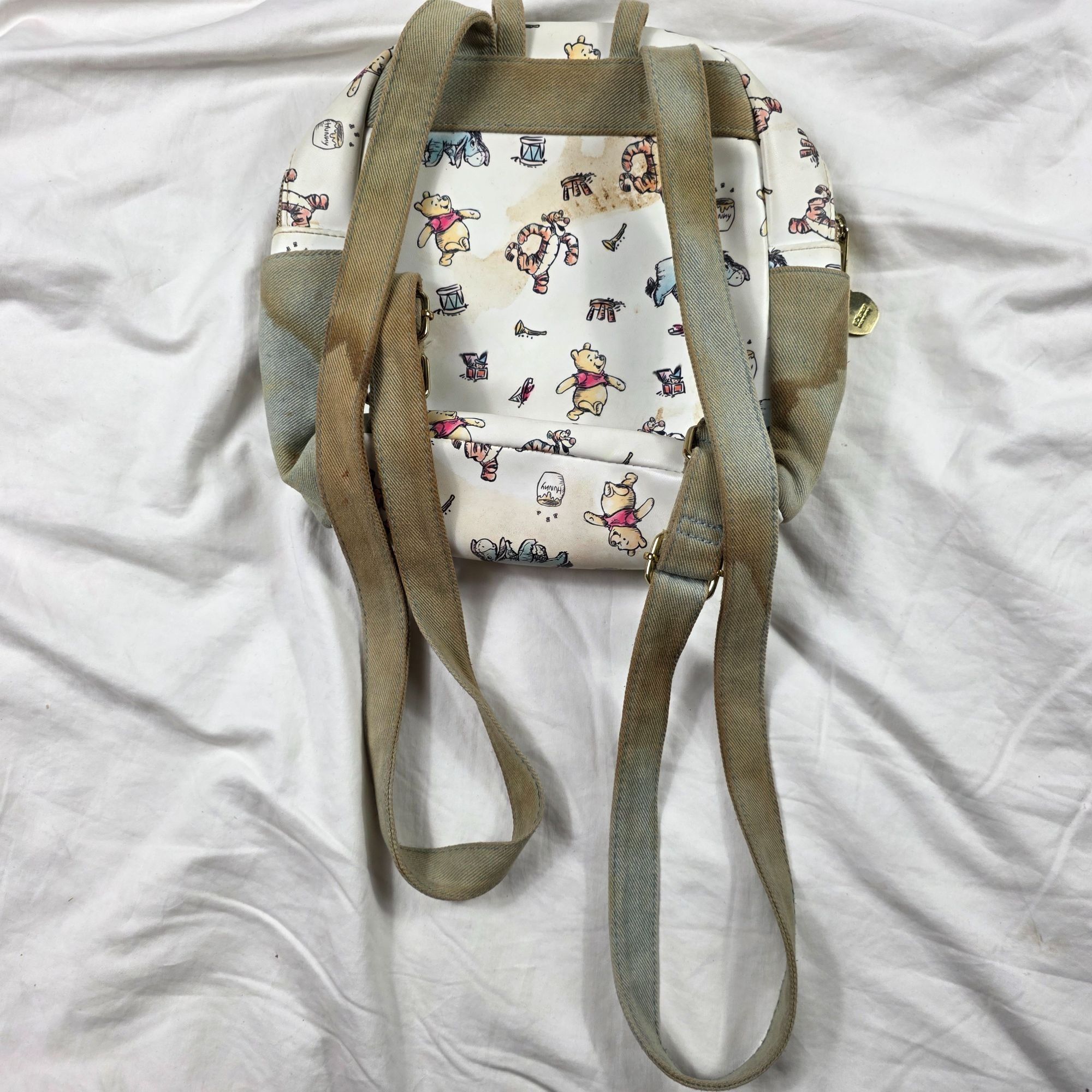 Disney Disney x Loungefly Winnie The Pooh Mini Backpack White Casua Size ONE SIZE - 2 Thumbnail
