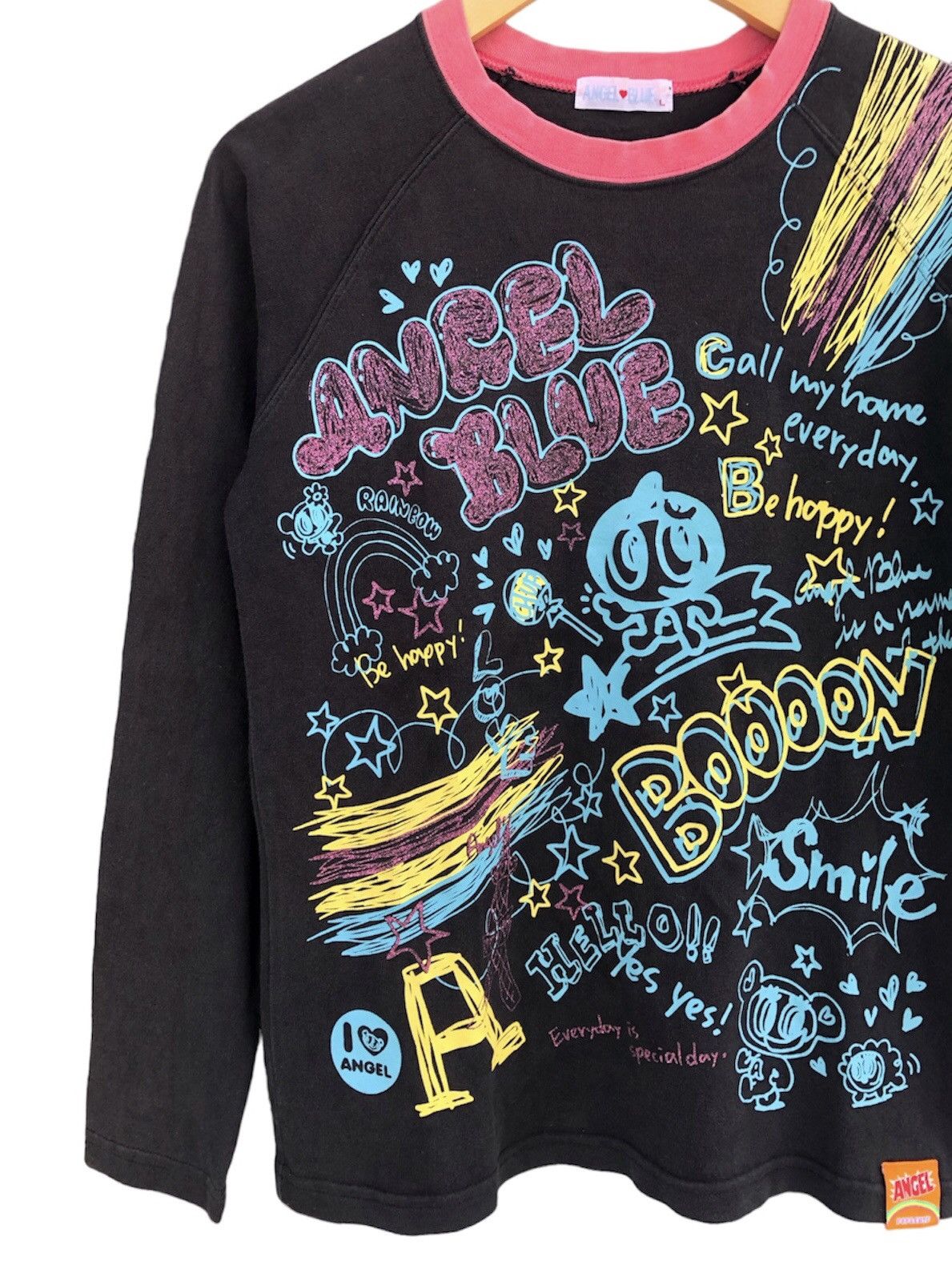 Angel Blue 2000s Angel Blue ART Long Sleeve Hysteric Styled Size US S / EU 44-46 / 1 - 2 Thumbnail