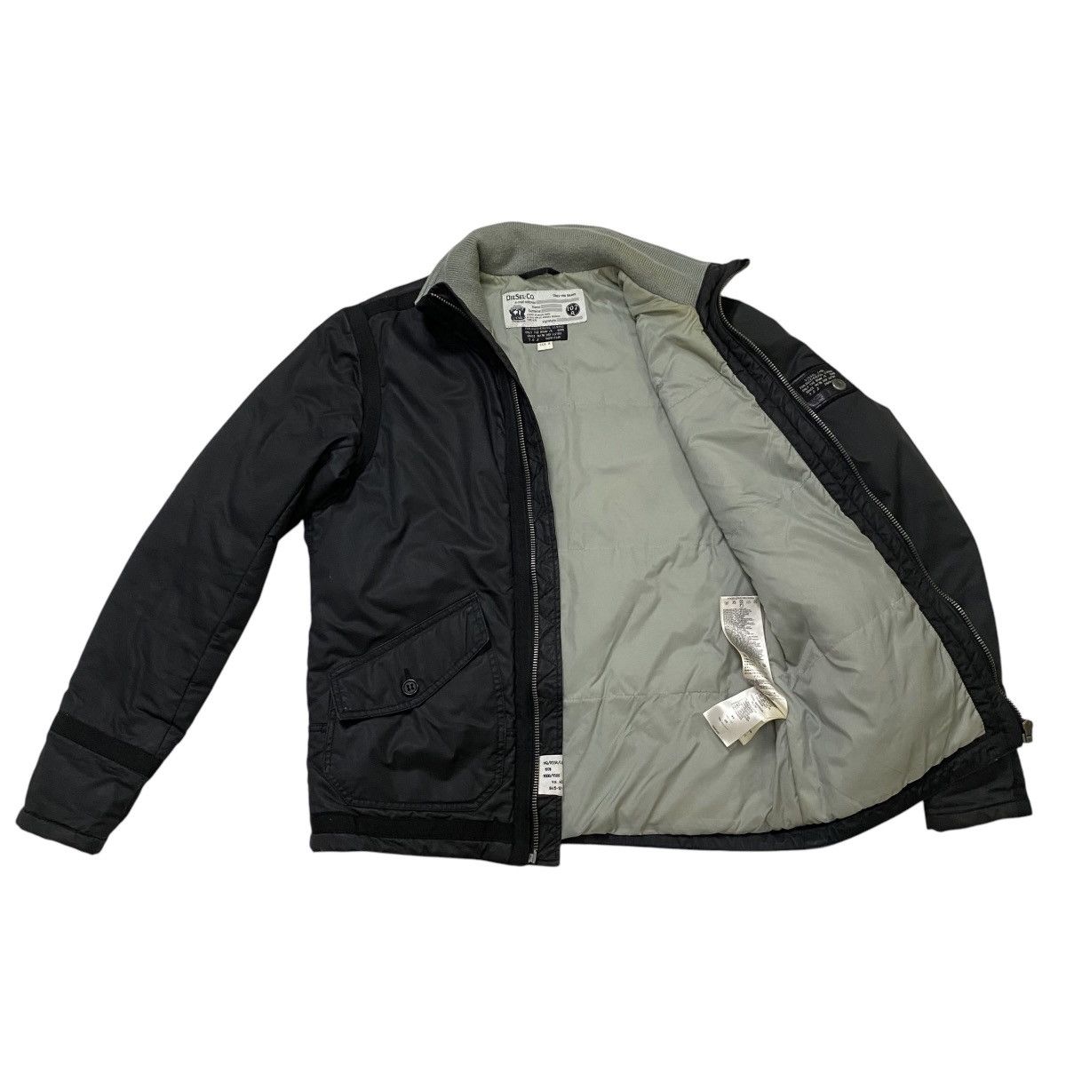 Diesel × Diesel Black Gold Diesel quilted jacket Size US M / EU 48-50 / 2 - 6 Thumbnail