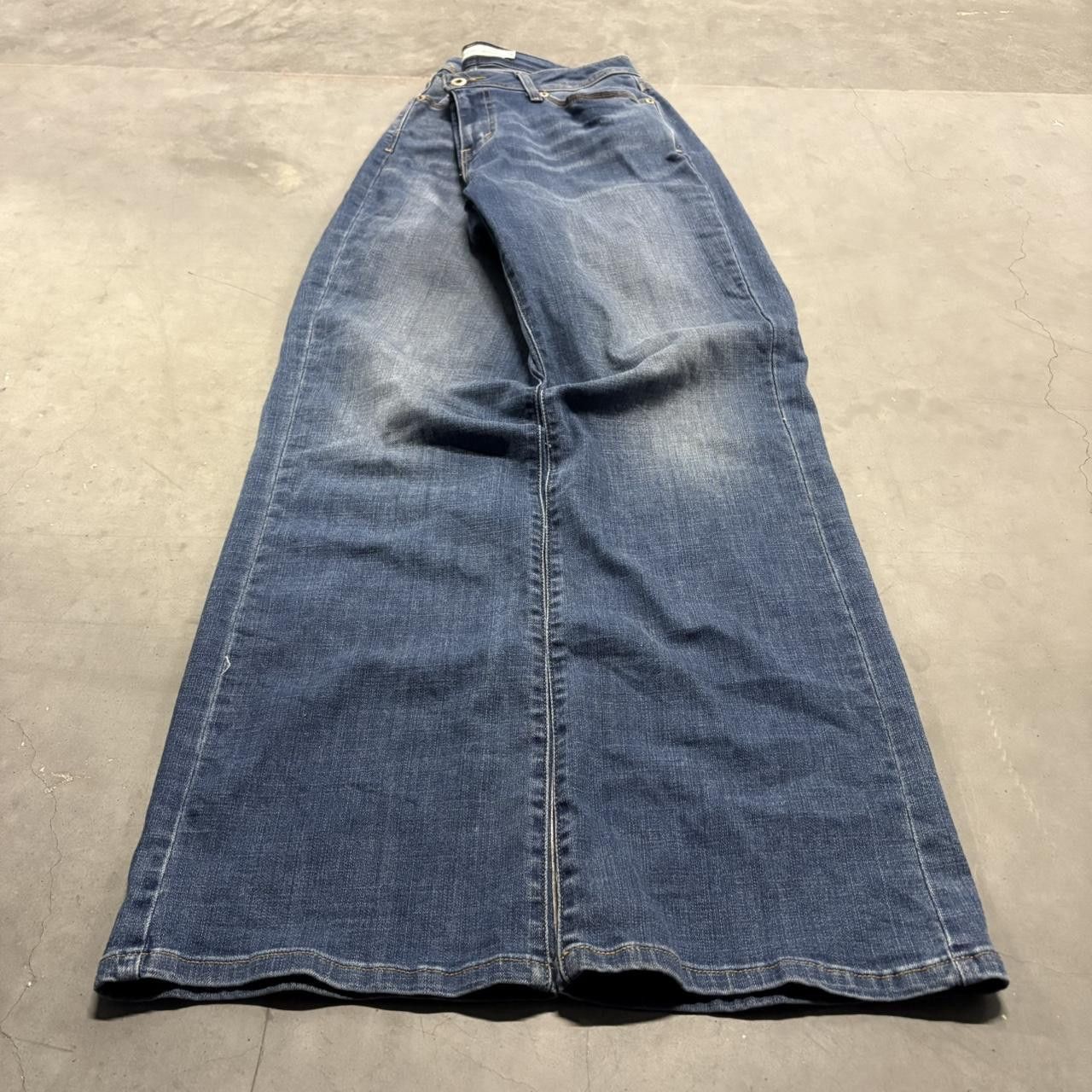 Levi's × Vintage Crazy Vintage Y2K/2000s Baggy Wideleg Bootcut Levis 529 Dark Wash Denim Jeans! Size US 34 / EU 50 - 3 Thumbnail