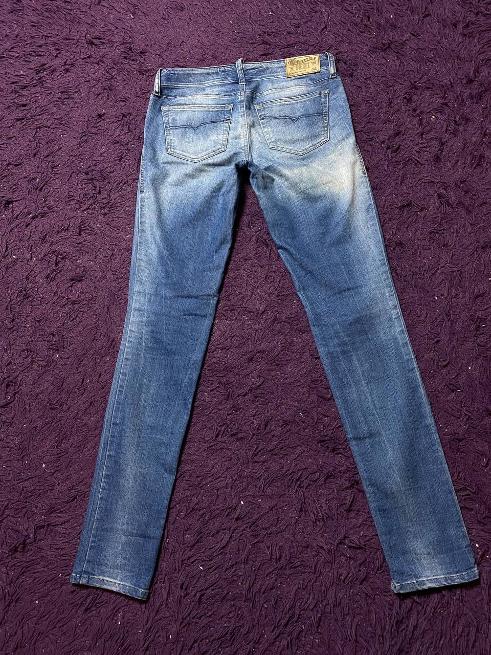 Diesel Diesel Super Slim-Skinny Low Waist Denim Jeans Size 29 Size 29" - 16 Thumbnail