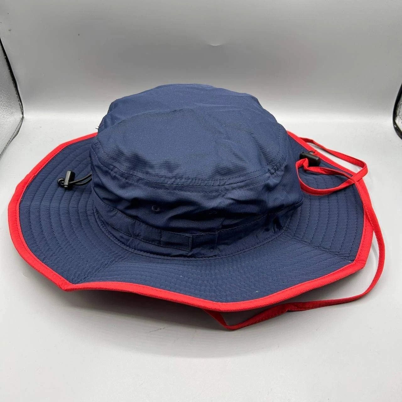 The Game The Game Hat Men Blue Red Blank Plain Ultralight Boonie Size ONE SIZE - 2 Thumbnail