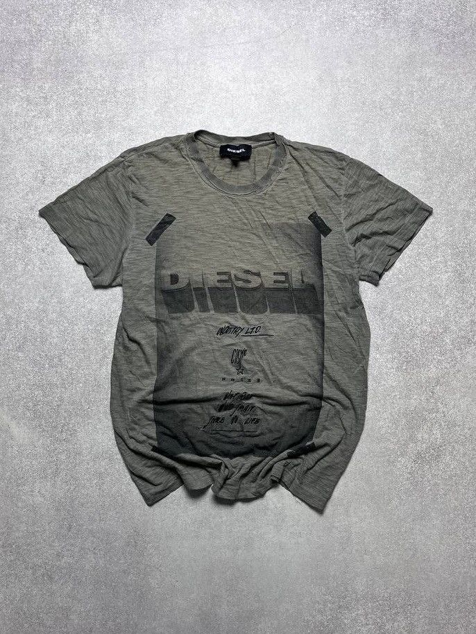 Diesel VINTAGE DIESEL AVANTGARDE OPIUM Y2K T-SHIRT M Size US M / EU 48-50 / 2 - 1 Thumbnail