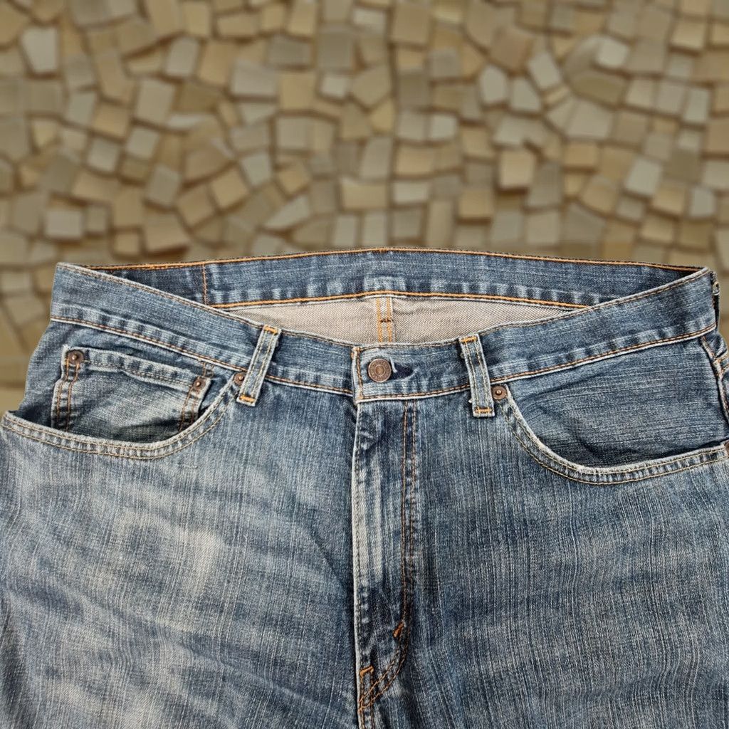Levi's Levi's 559 Jeans Blue W36 L30 Relaxed Straight Denim Zip Fly 100% Cotton Mens Regular Modern Pockets Size US 36 / EU 52 - 1 Thumbnail