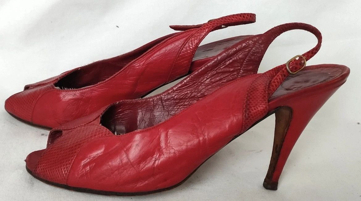 Yves Saint Laurent vintage Yves Saint Laurent heels (one heel is a bit broken) Size US 8 / IT 38 - 3 Thumbnail