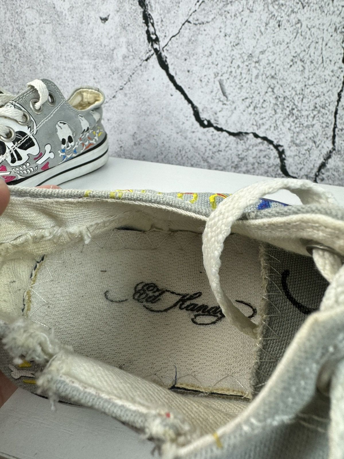 Ed Hardy Y2K vintage Ed hardy shoes sneakers avant garden Streetwear Size US 6.5 / IT 36.5 - 10 Thumbnail