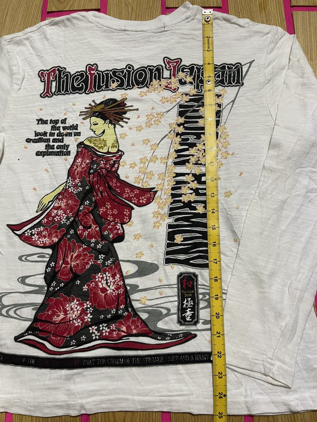 If Six Was Nine VINTAGE SUKAJAN long sleeve tshirt japanese style Size US M / EU 48-50 / 2 - 12 Thumbnail