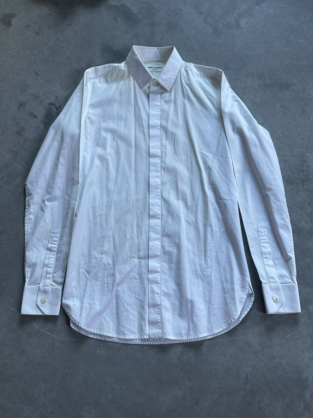 Saint Laurent Paris Saint Laurent button up shirt Hedi Slimane Size US M / EU 48-50 / 2 - 1 Thumbnail