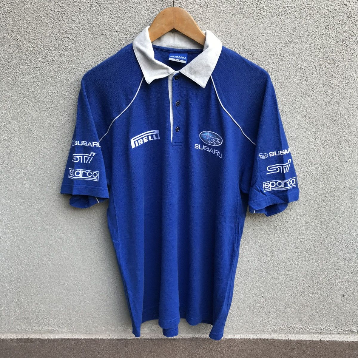 Pirelli × Vintage Vintage SUBARU world rally team racing pirelli Size US L / EU 52-54 / 3 - 1 Thumbnail