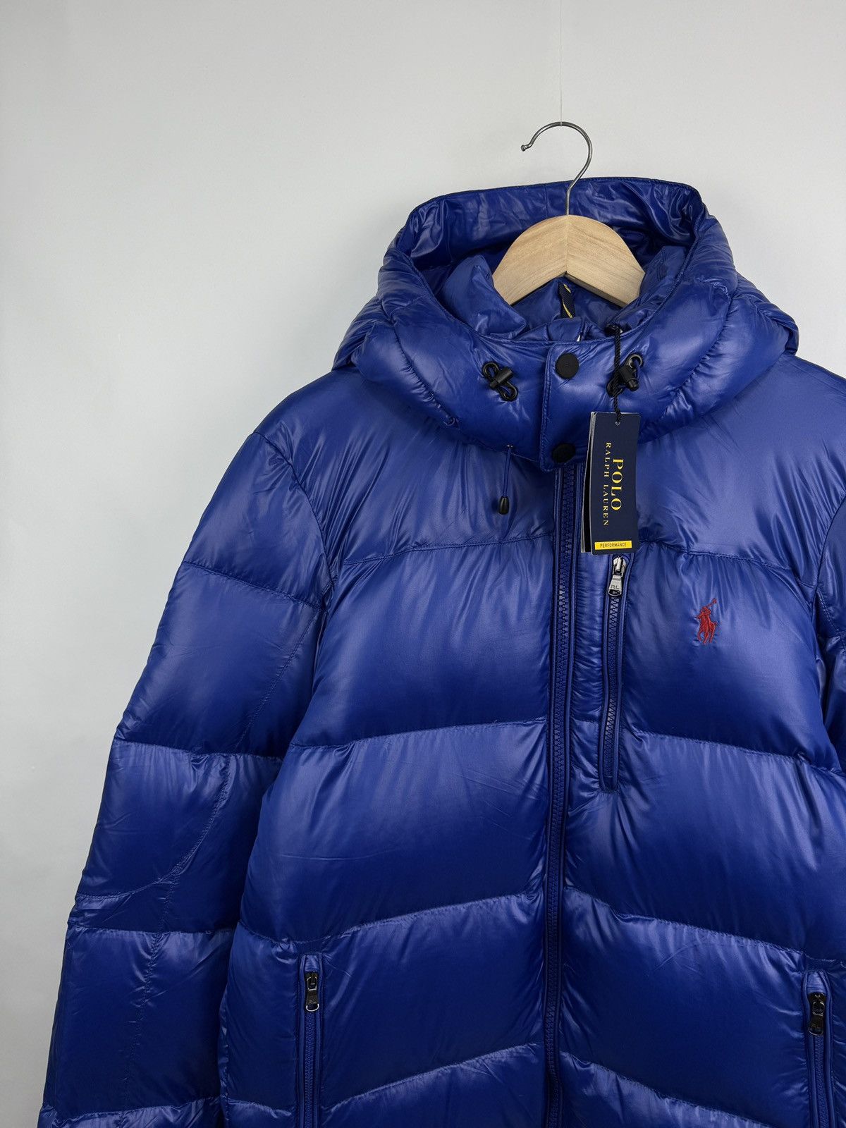 Polo Ralph Lauren 🇺🇸❗️NEW Ralph Lauren Hooded Down Puffer Glossy El Cap Jacket Size US M / EU 48-50 / 2 - 8 Thumbnail