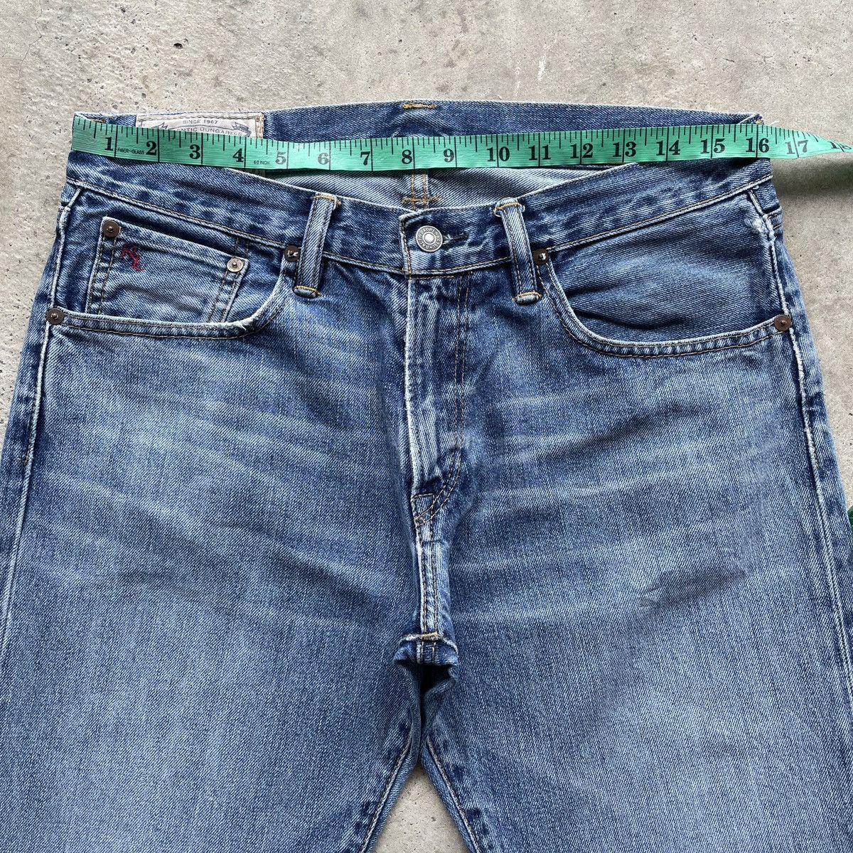Jean × Polo Ralph Lauren × Ralph Lauren Vintage Polo Ralph Lauren Faded Jeans Denim Pants W32 Size US 32 / EU 48 - 5 Thumbnail