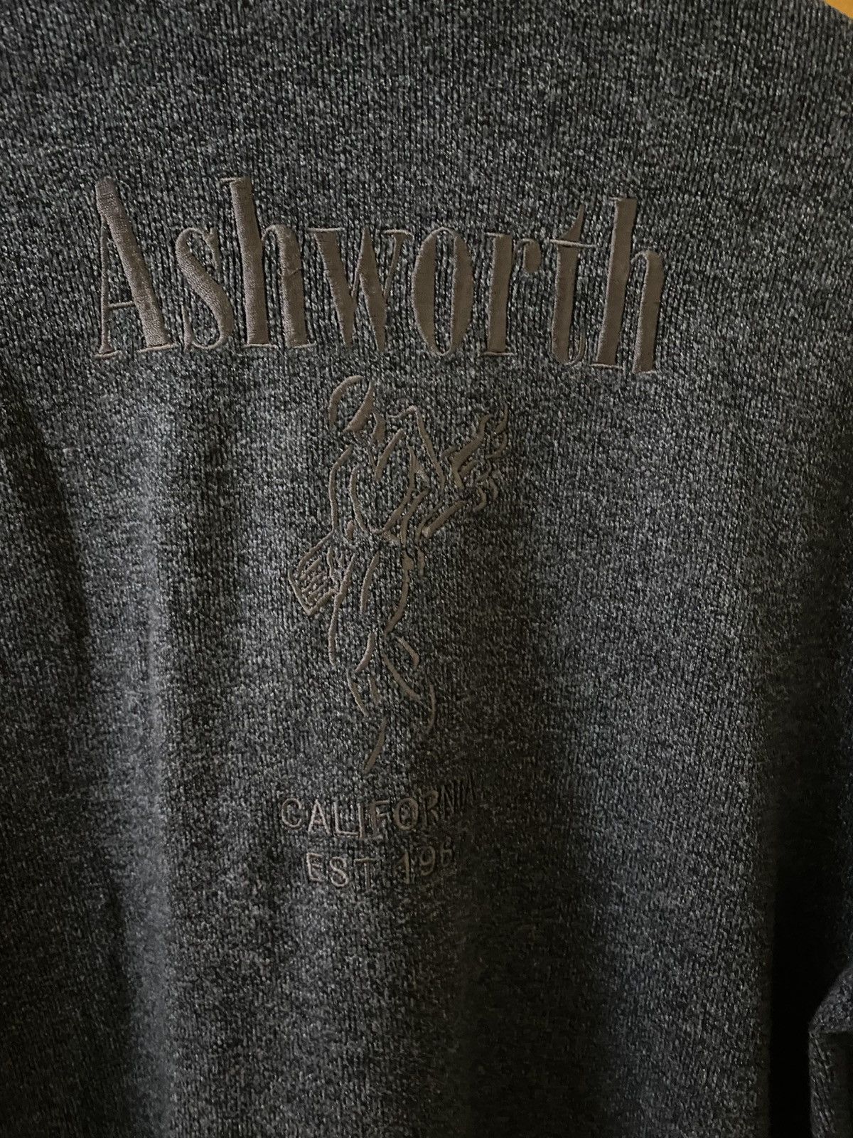 Ashworth Ashworth japan half zipper knit sweat Size US L / EU 52-54 / 3 - 7 Thumbnail