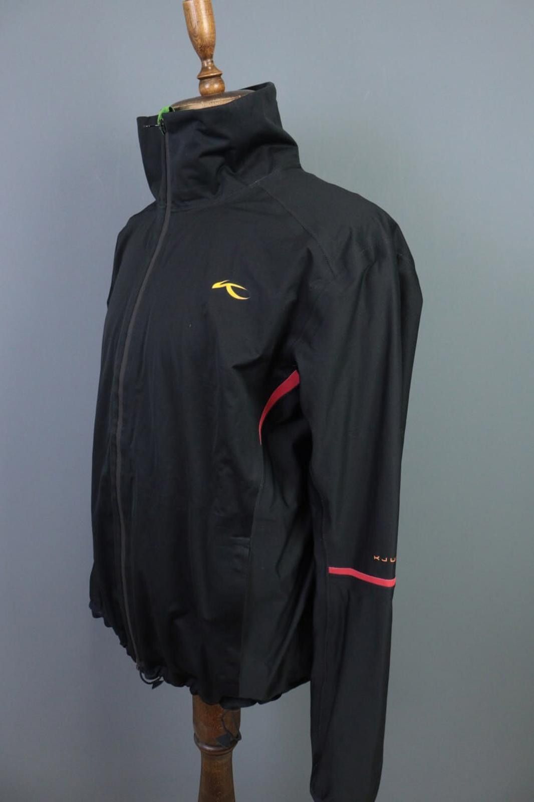 KJUS Kjus System Black Windstopper Nylon Track Jacket Size L 52 Size L / US 10 / IT 46 - 6 Thumbnail