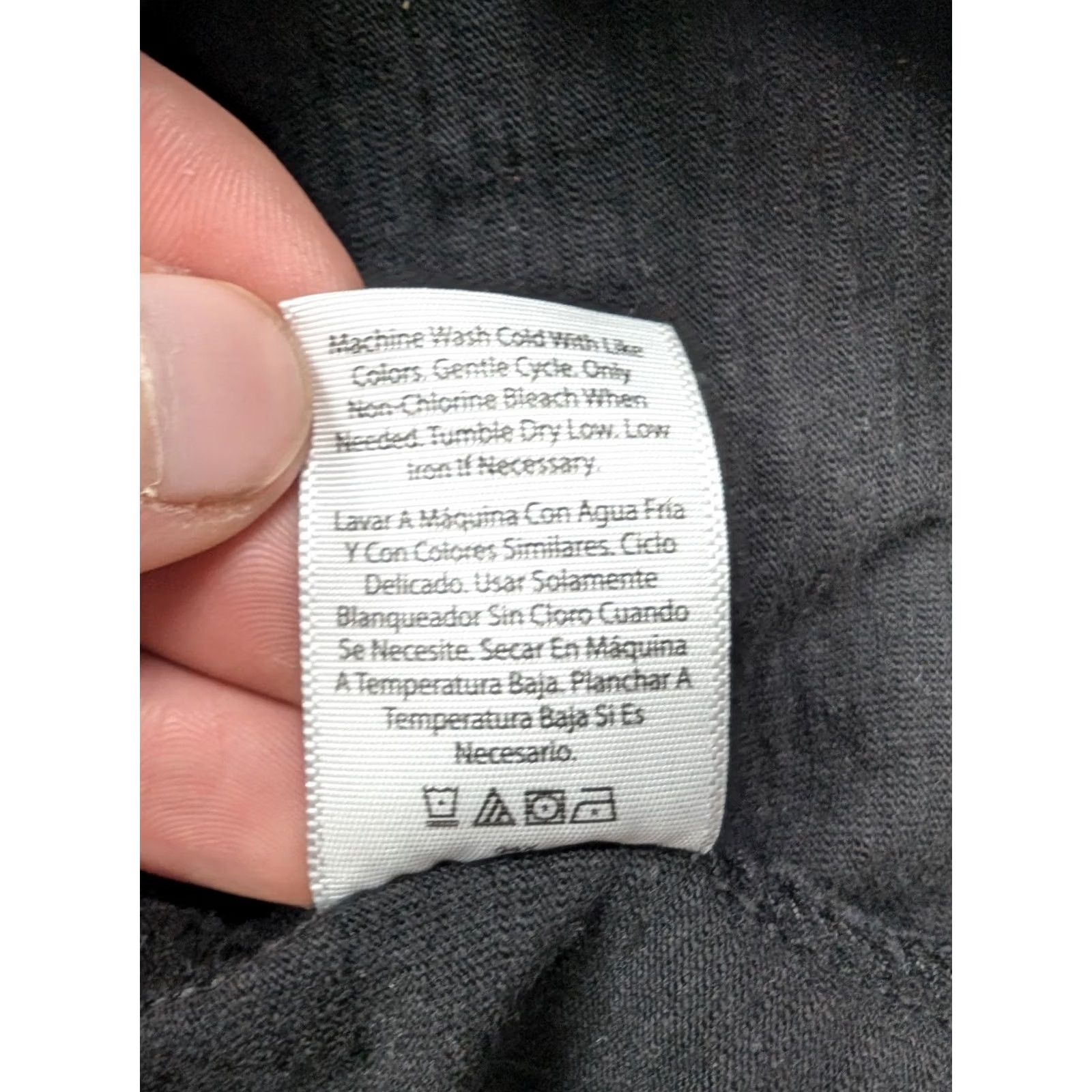Vintage Dark Feminine Sundress XL Indie Witchy Boho Grunge Goth Artsy Hipster Romantic Black Casual Womens Size XL / US 12-14 / IT 48-50 - 3 Thumbnail