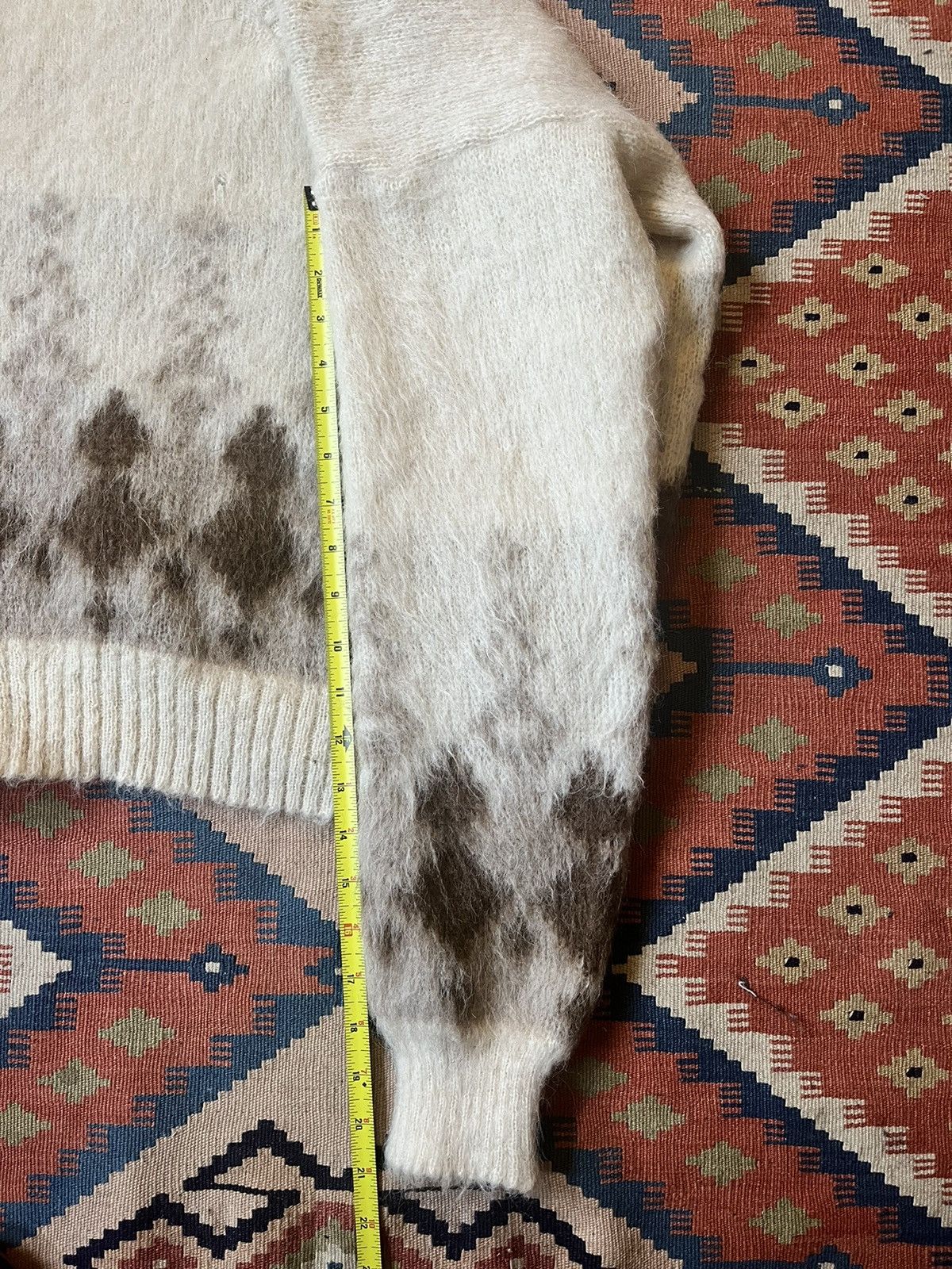 Japanese Brand Rare Vintage 90's wool Fuzzy Knit white Sweater Size US M / EU 48-50 / 2 - 11 Thumbnail
