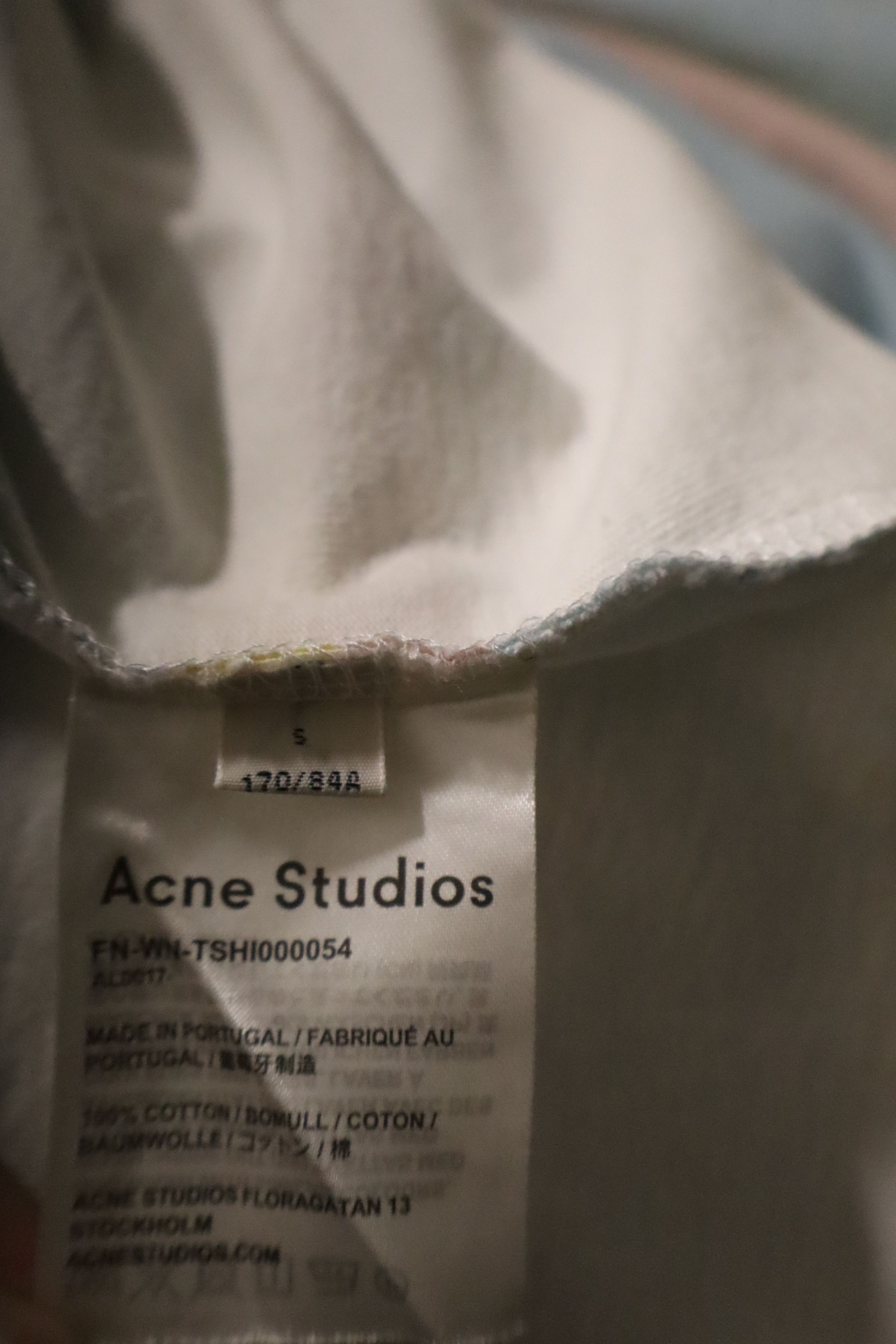 Acne Studios Acne studios logo striped t-shirt Size US S / EU 44-46 / 1 - 14 Thumbnail