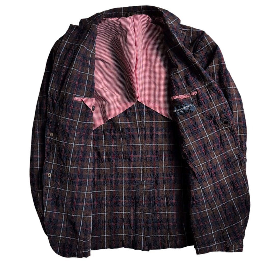 Comme des Garcons Homme COMME des GARÇONS HOMME 2010AW 3B Tailored Jacket Plaid S Size US S / EU 44-46 / 1 - 6 Thumbnail