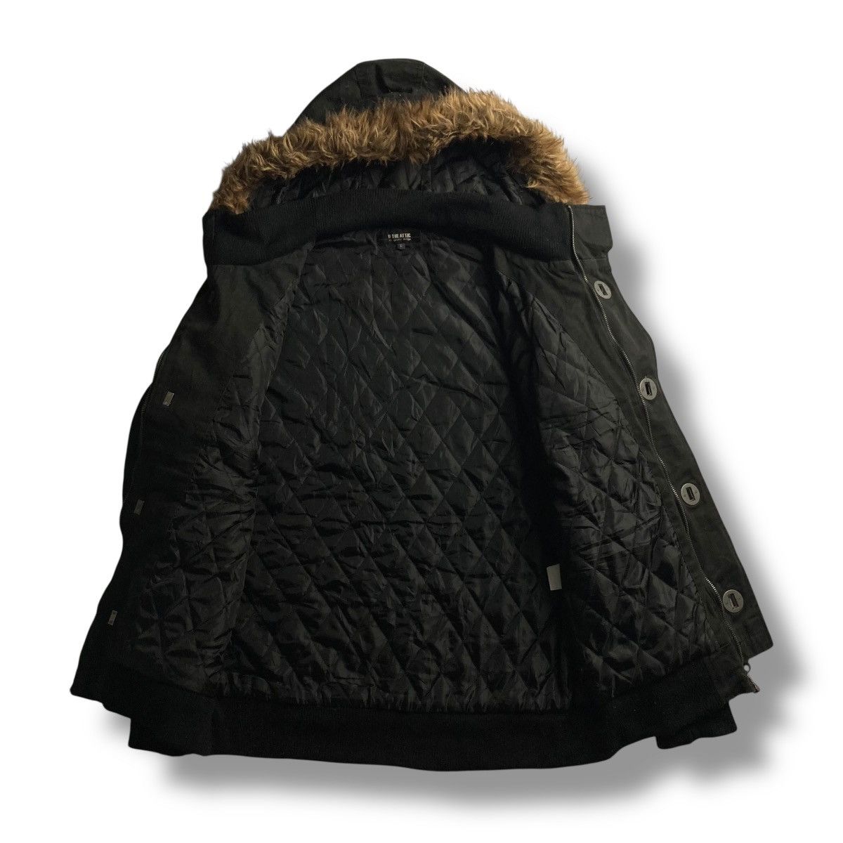 If Six Was Nine 🇯🇵 IN THE ATTIC PUNK GOTHIC DETACHABLE FUR HOODIE JACKET Size US L / EU 52-54 / 3 - 16 Thumbnail