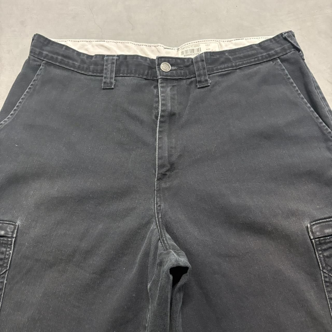 Vintage Crazy Vintage Y2K 2000s Baggy Black Streetwear Grunge Gorpcore Cargo Pants! Size US 36 / EU 52 - 4 Thumbnail