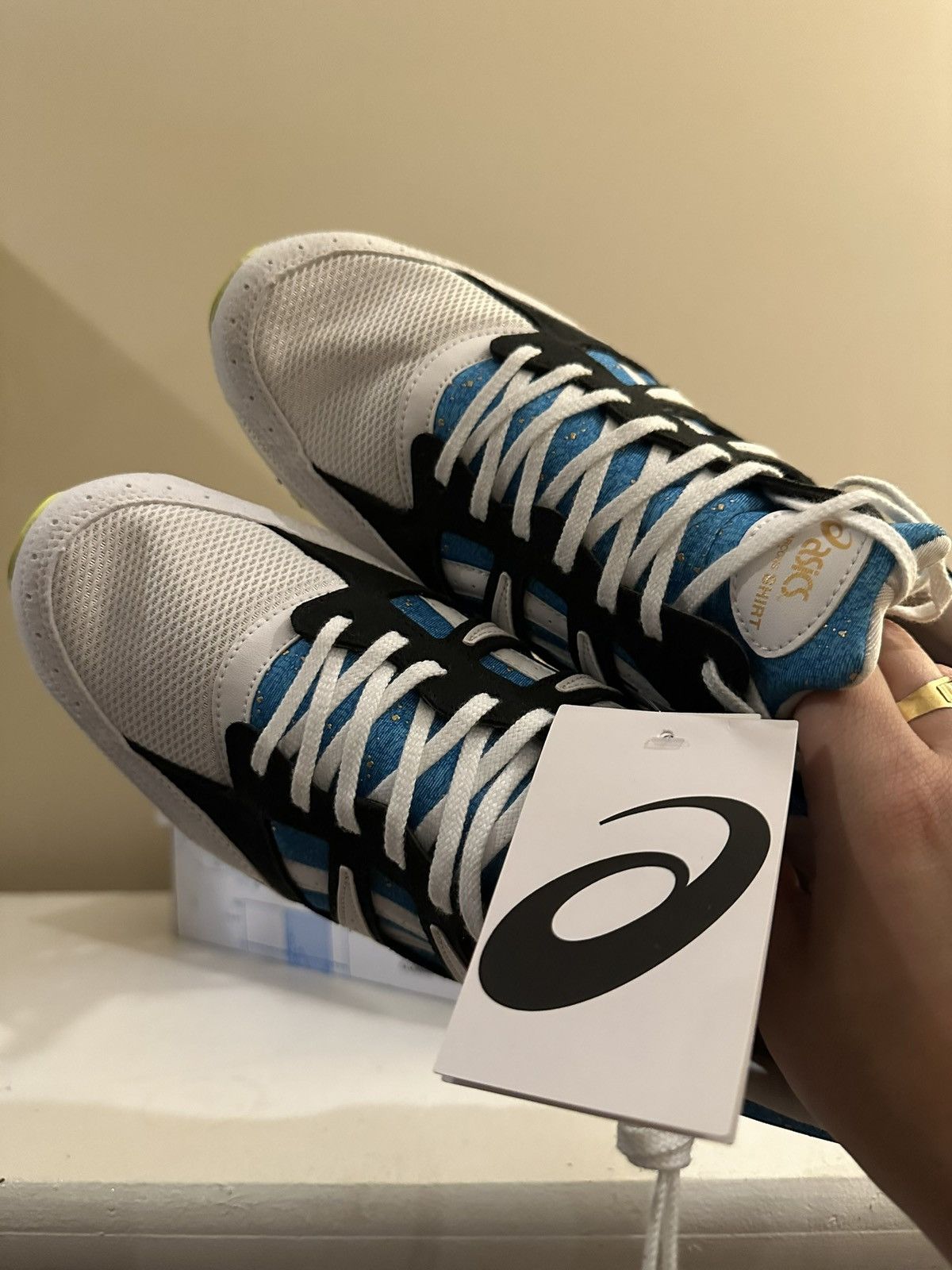 Asics × Comme des Garcons ASICS x COMME DES GARCONS Shoes Blue TARTHER SD Size US 9.5 / EU 42-43 - 3 Thumbnail