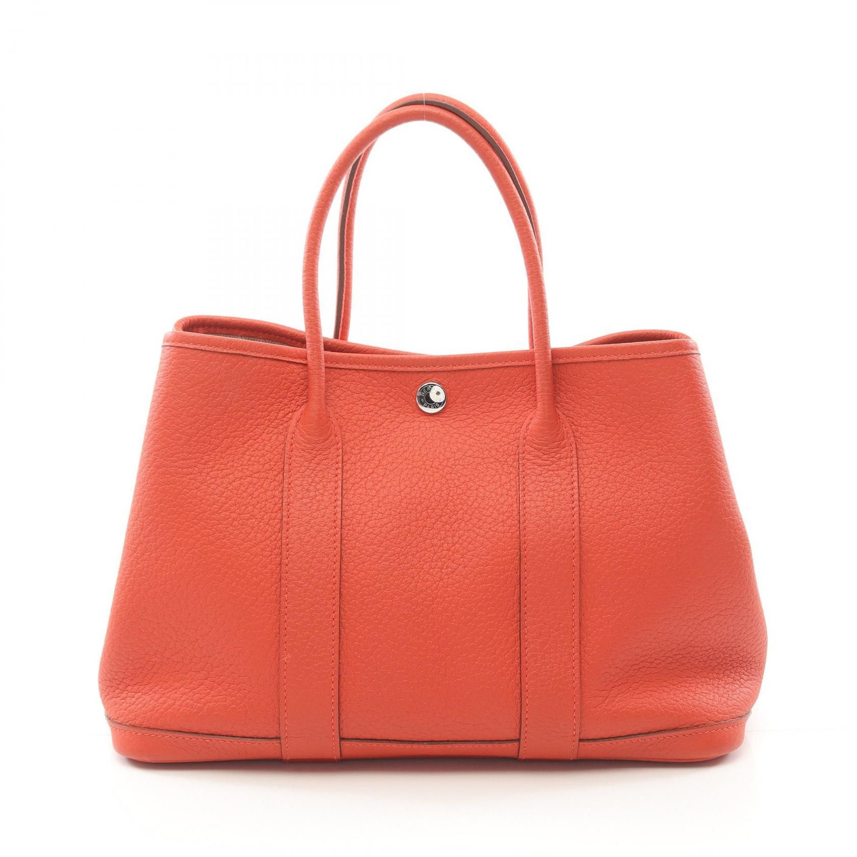 Hermes Hermes Garden Party Tpm Negonda Tote Bag Leather Tote Bag Stamp Q (2013) in Brown, Women's
