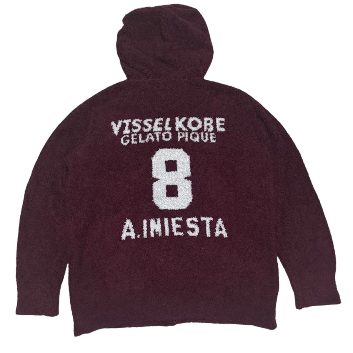 Designer × Japanese Brand Gelato Pique #8 #Iniesta Vissel Kobe Soccer Team Vellor Hood Size US L / EU 52-54 / 3 - 1 Thumbnail