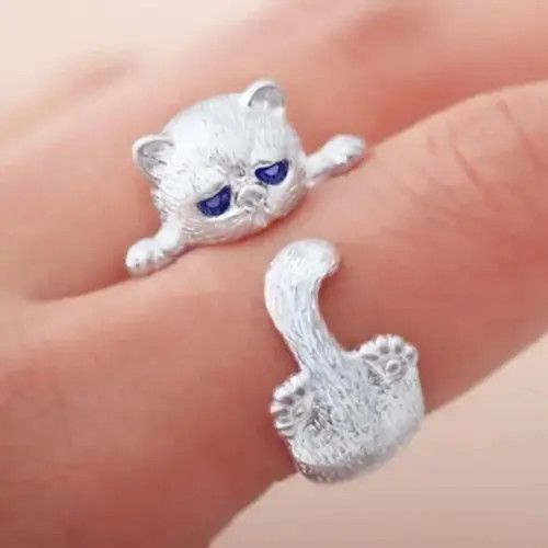 Jewelry × Vintage Cat Rings Size ONE SIZE - 2 Thumbnail