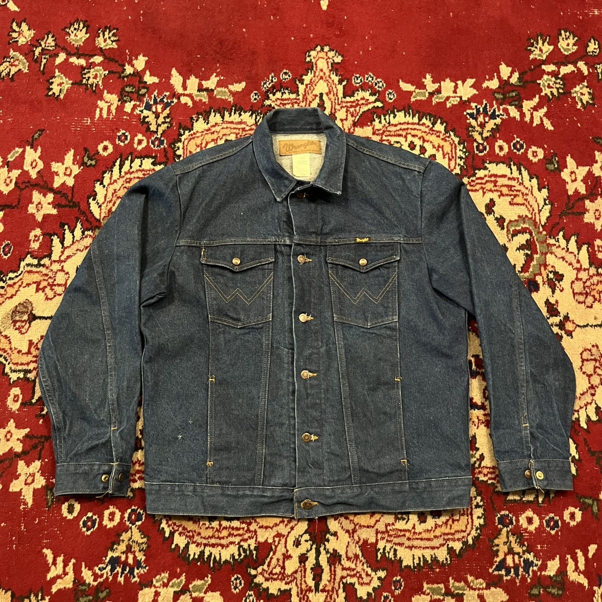 Wrangler Vintage Wrangler denim western jacket Size US XL / EU 56 / 4 - 1 Thumbnail