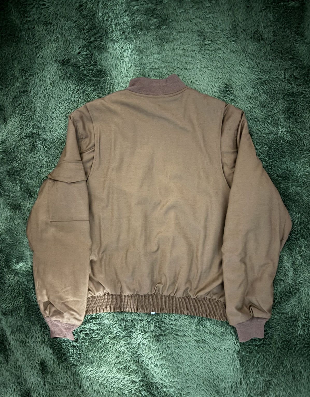 Japanese Brand [M] 8division Web Bomber Jacket 3M Thinsulate Brown Size US M / EU 48-50 / 2 - 8 Thumbnail