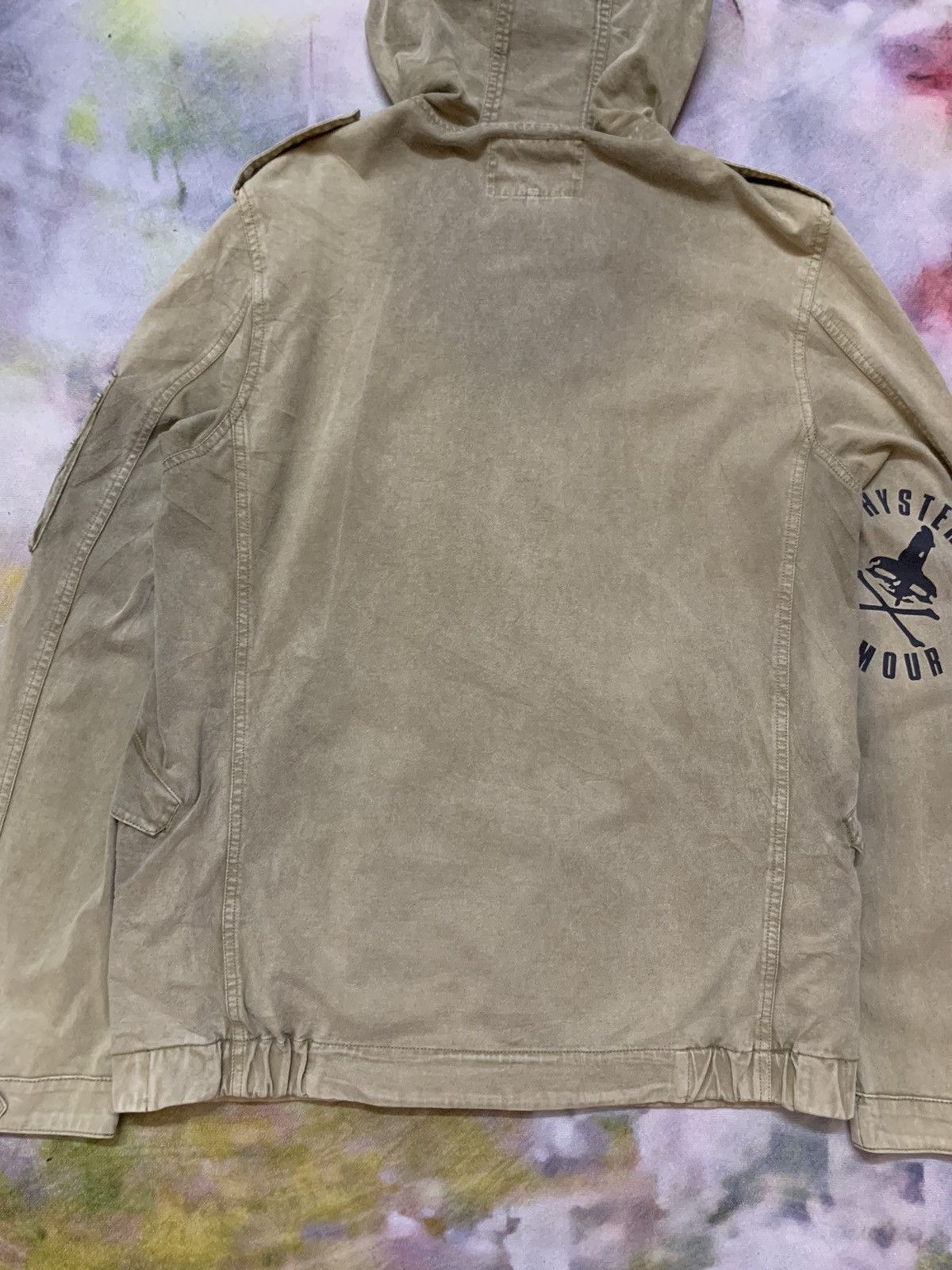 Hysteric Glamour Hysteric Glamour Sweat Parkas MA-1 Stone Washed Sun Faded Size US L / EU 52-54 / 3 - 12 Thumbnail