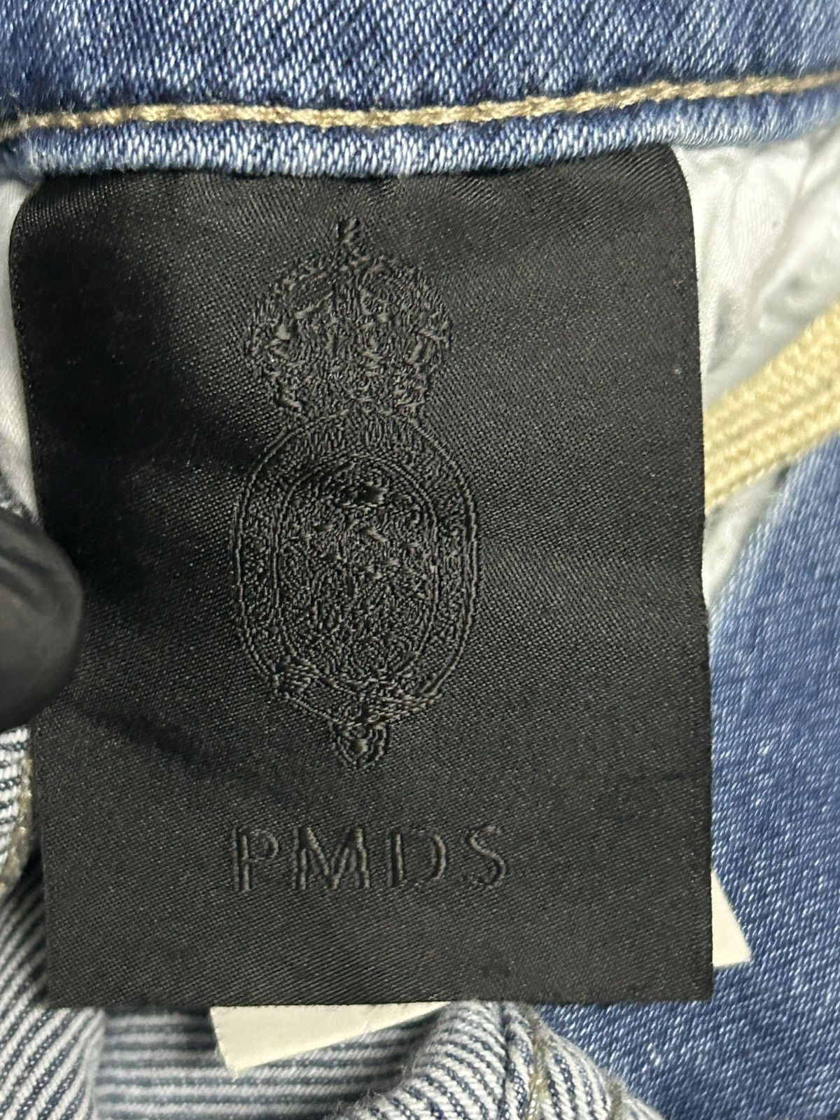 If Six Was Nine 🔥 Vintage PMDS Distressed Denim Size US 28 / EU 44 - 10 Thumbnail