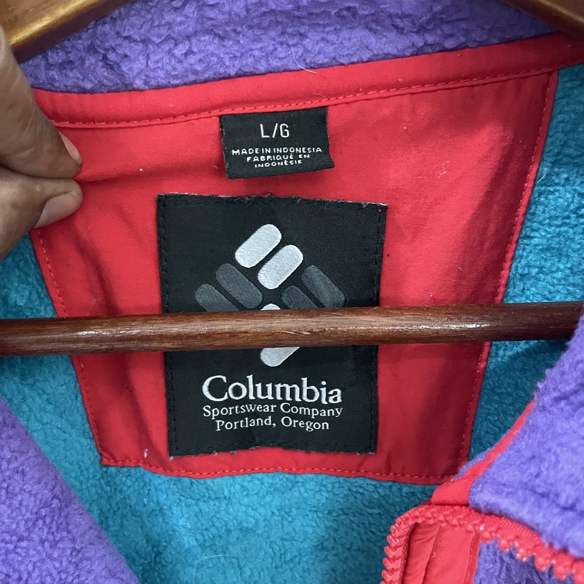 Columbia Vintage Columbia Half Zipper Jacket Size US L / EU 52-54 / 3 - 5 Thumbnail