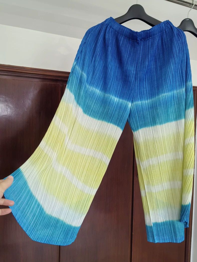 Issey Miyake Issey Miyake Tie-dyed pleated pants Size 25" / US 0 / IT 36 - 2 Thumbnail