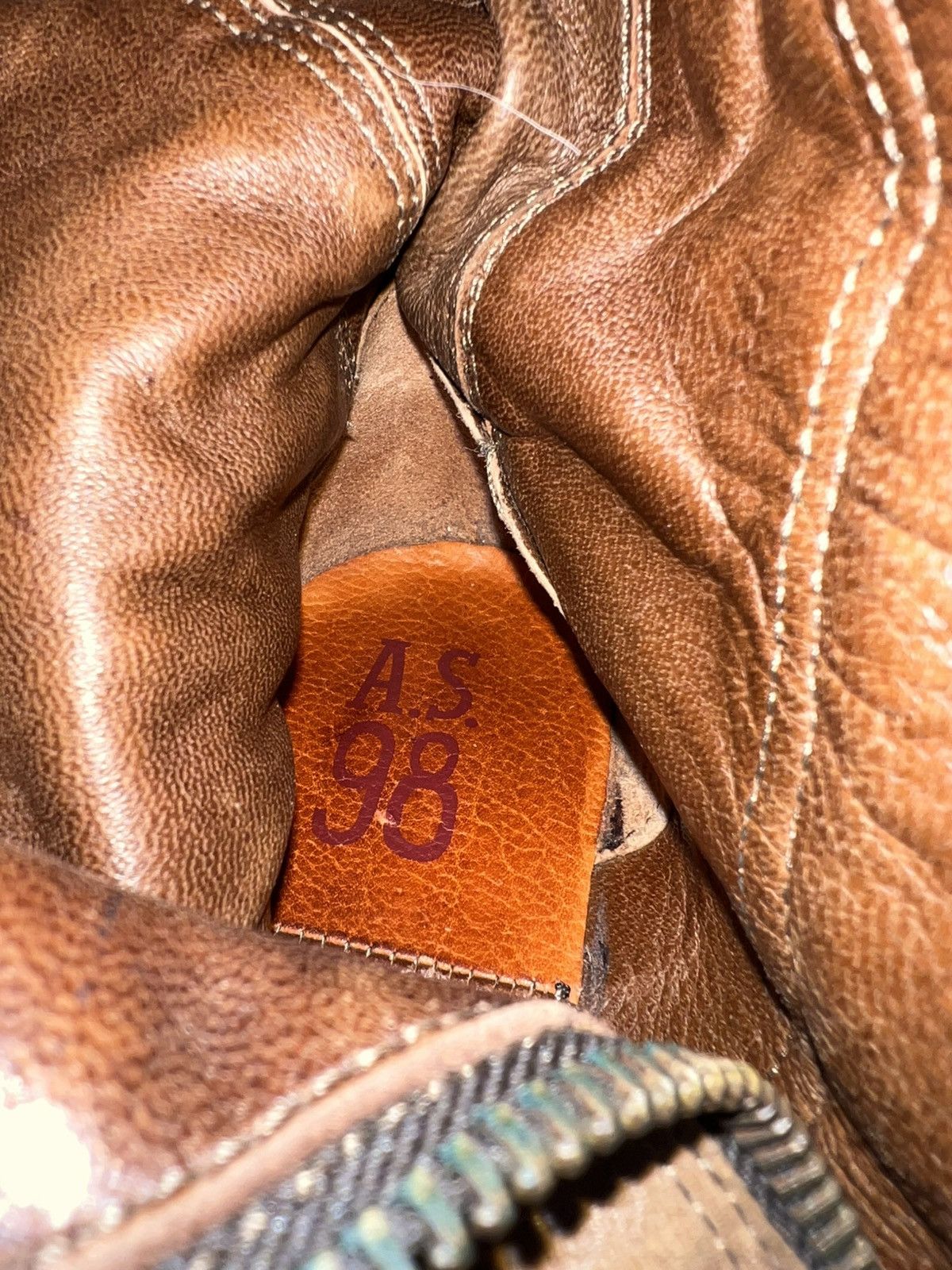 A.S.98 A.S.98 Leather Suede Boho Biker Boot Size US 9 / IT 39 - 17 Thumbnail