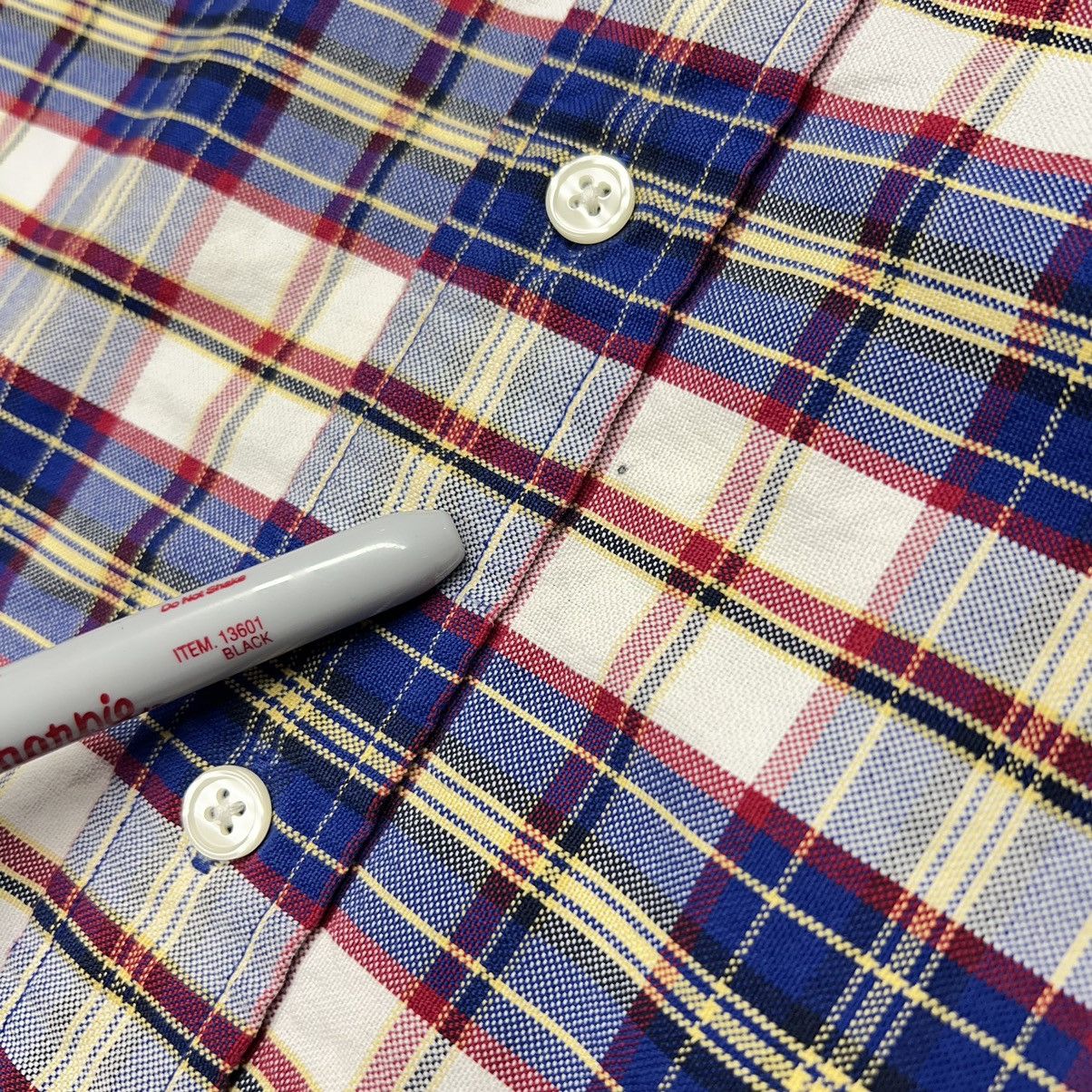 Tommy Hilfiger × Vintage VTG Tommy Hilfiger Shirt Plaid Button Down Long Sleeve Size US L / EU 52-54 / 3 - 5 Thumbnail