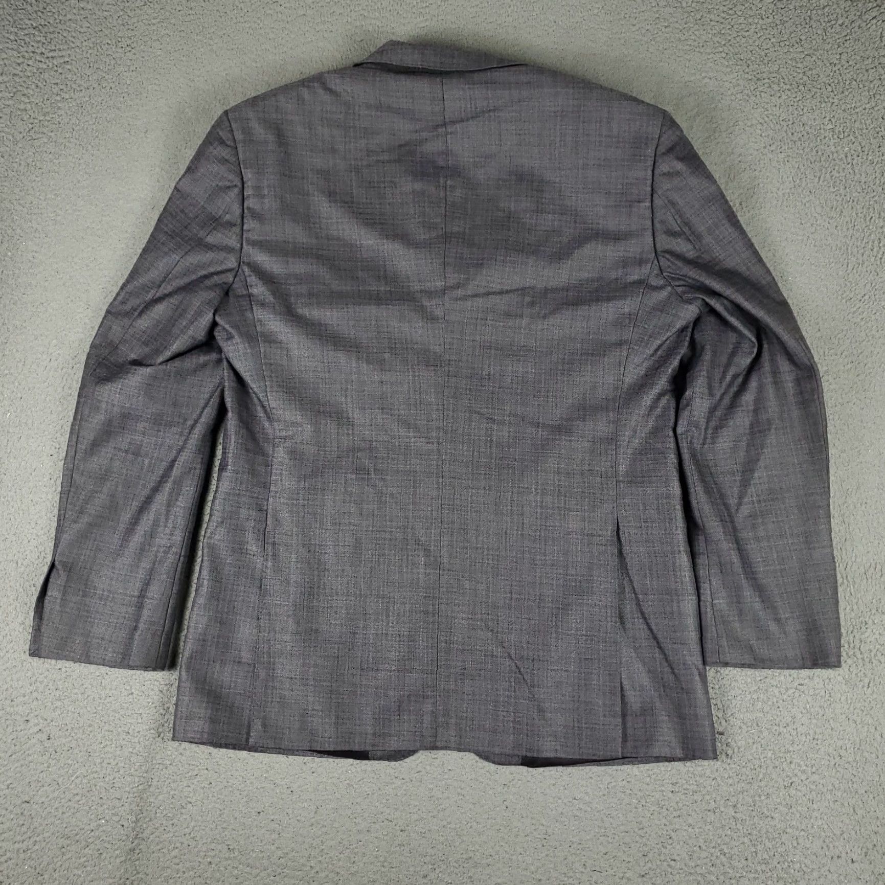 Giorgio Armani Giorgio Armani Blazer Gray Plaid Regular Fit Size 44 US 54 EU Men's Wool Jacket Size 44R - 5 Thumbnail