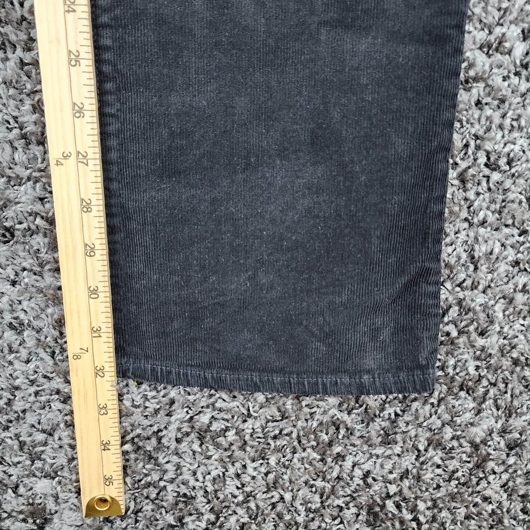 J.Crew J.Crew Womens Corduroy Chino Pants Straight Leg Size 29 Regular Dark Blue Size 29" - 5 Thumbnail